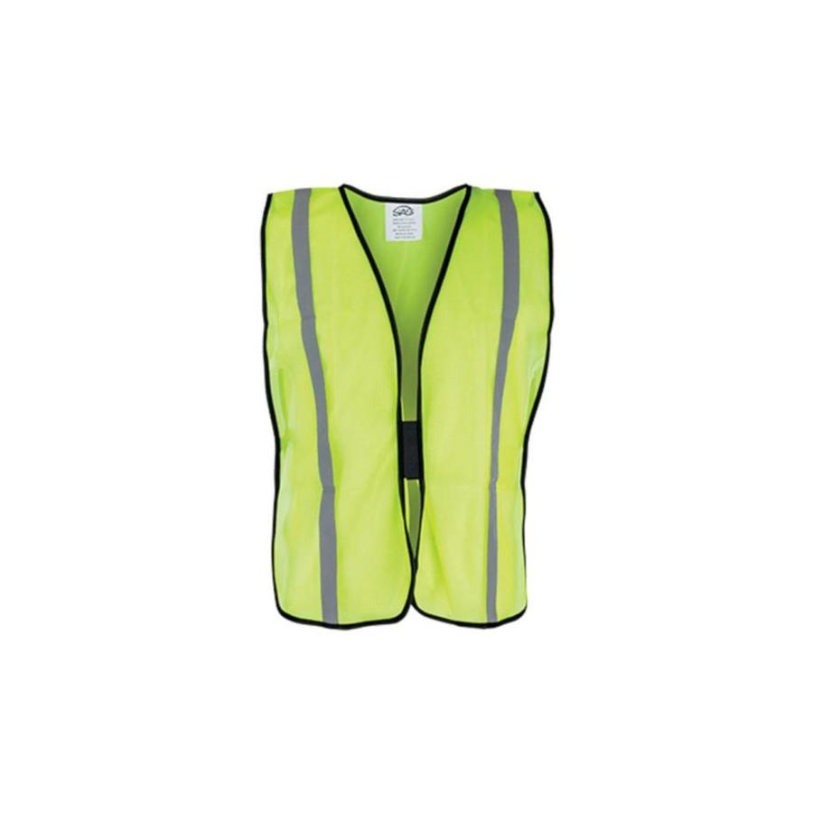 SAS Safety One Size Fits Most Yellow Polyester Reflective Safety Vest