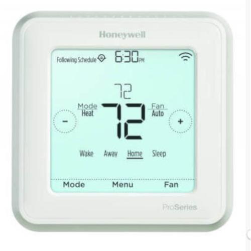 Honeywell Selectable-Flexible Touch Screen Programmable Thermostat in ...