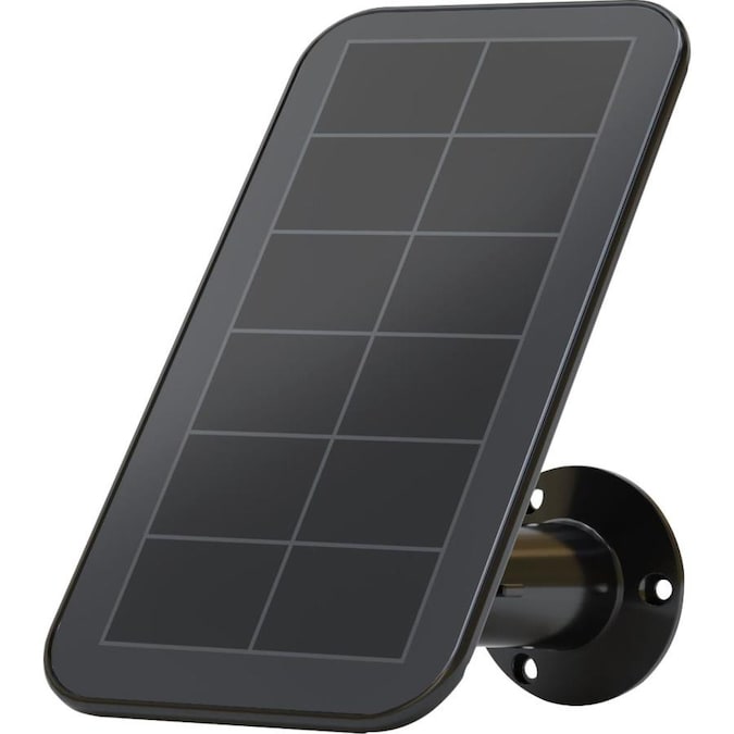 Arlo Solar panel Black Solar Panel in the Security Camera Accessories department at