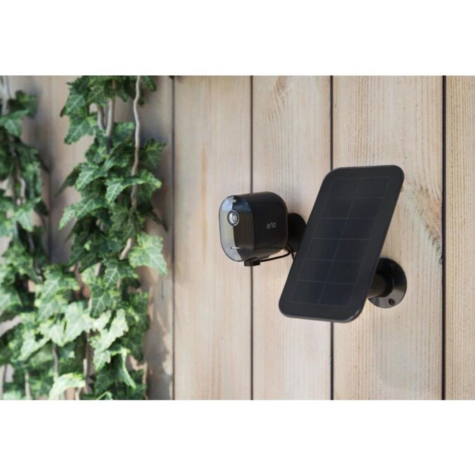 Arlo Solar panel Black Solar Panel in the Security Camera Accessories department at