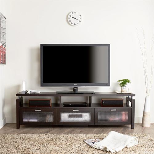 Furniture Of America Rhoton Espresso Tv Cabinet At Lowes Com