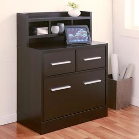File Cabinets At Lowes Furniture Of America Wellen Espresso 3 Drawer File Cabinet