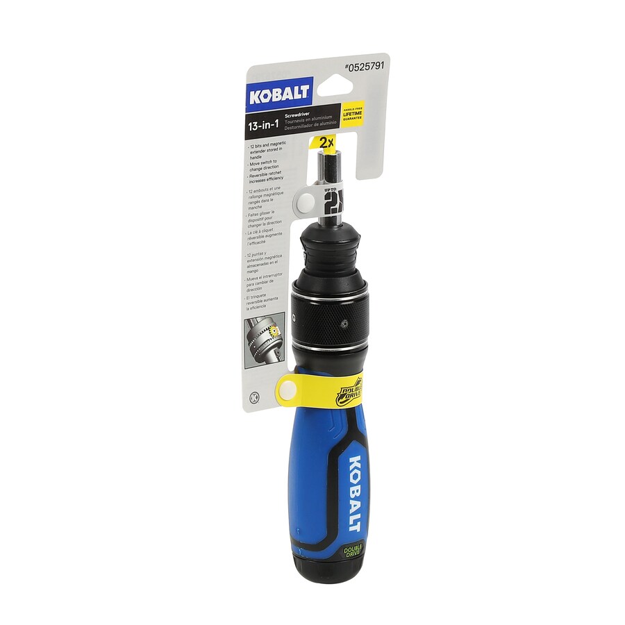 Kobalt 13 in1 Double Drive Screwdriver in the Screwdrivers department