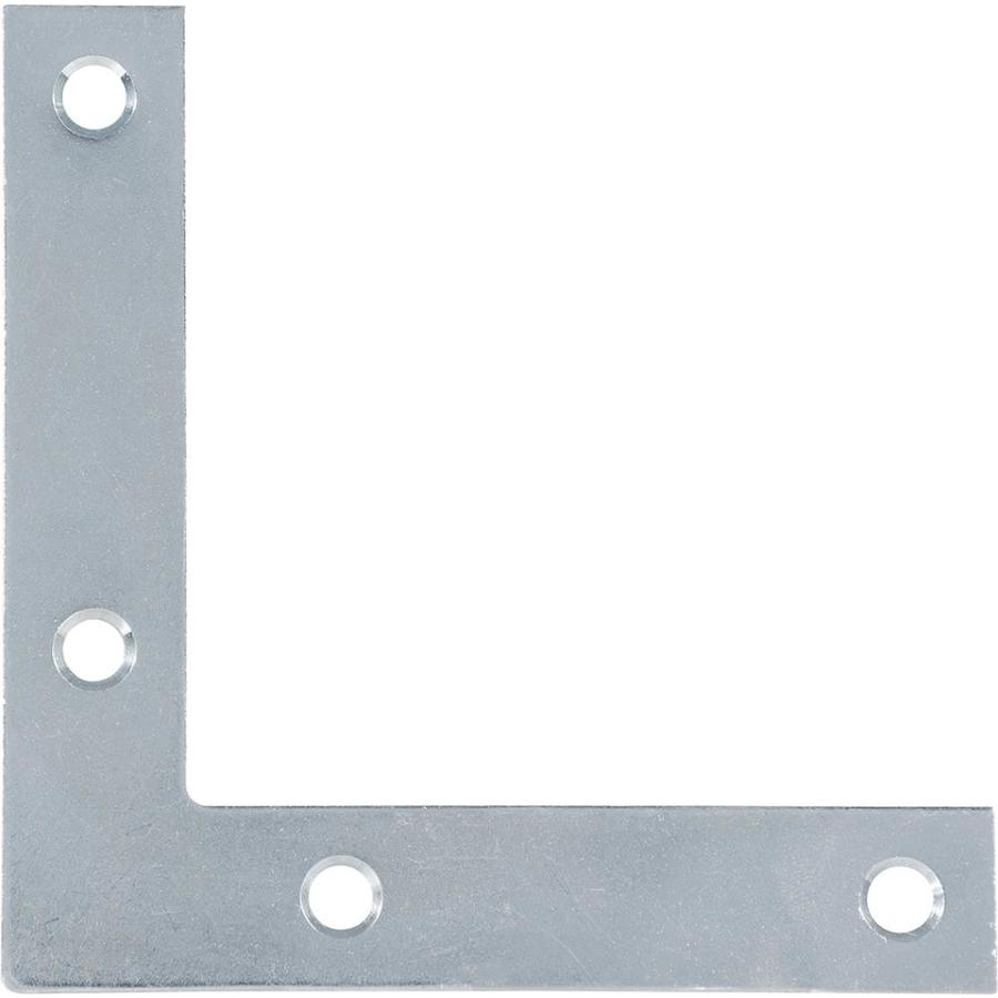 Hillman 4 In Steel Zinc Plated Corner Brace At Lowes Com