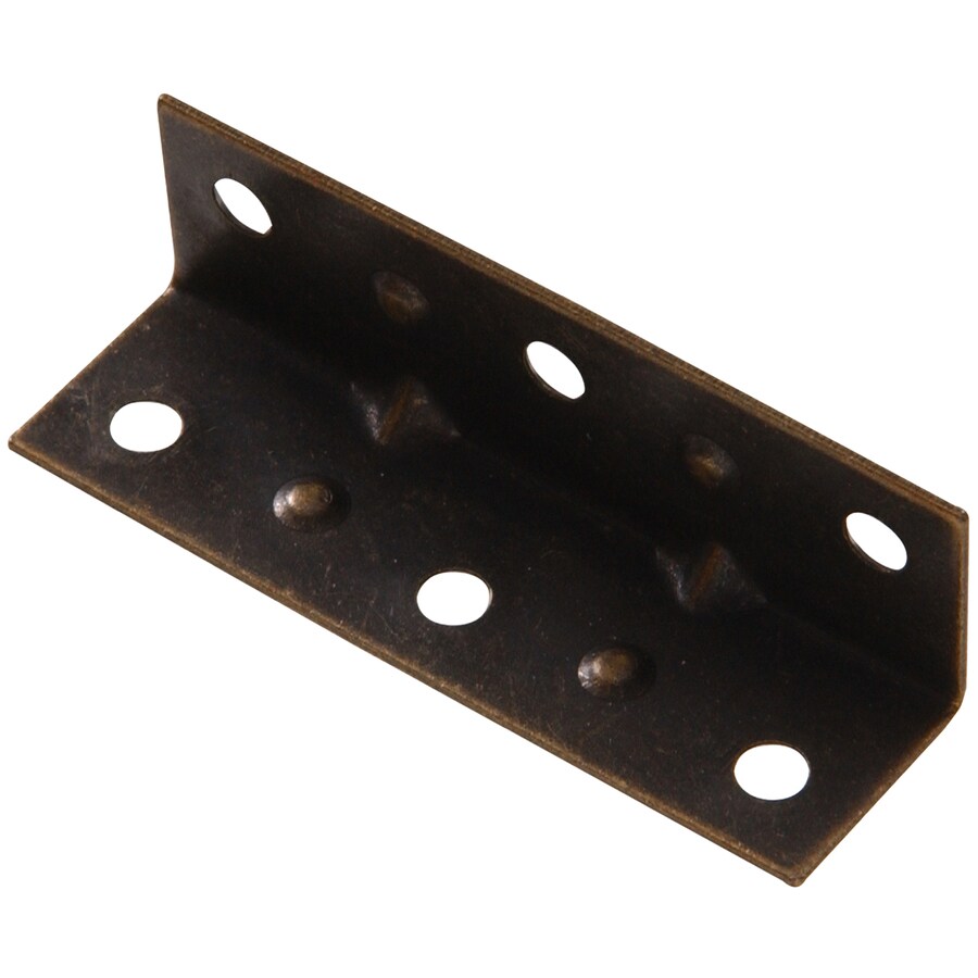 Hillman Antique Brass Corner Brace At Com Hillman Antique Brass Corner Brace