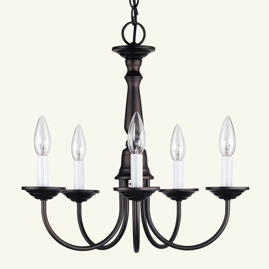 Livex Lighting Home Basics 17 5 In Light Bronze Williamsburg Livex Lighting Home Basics 17 5 In Light Bronze Williamsburg Candle Chandelier