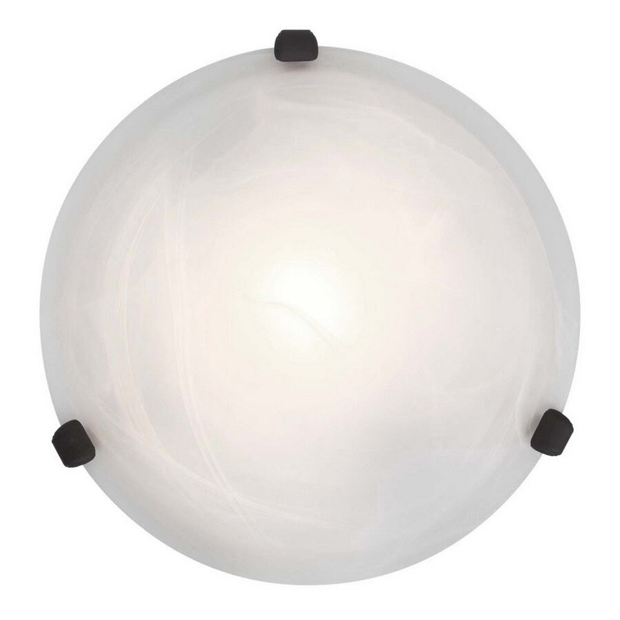 Access Lighting 50046-RU/ALB 1-Light Rust Flush Mount Light