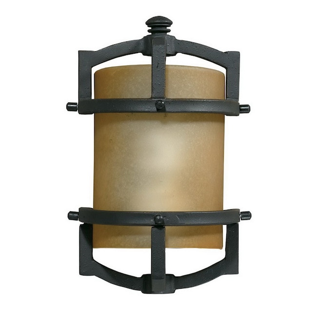 Triarch International 78210-10 9-3/4-in Blacksmith Bronze Outdoor Wall Light