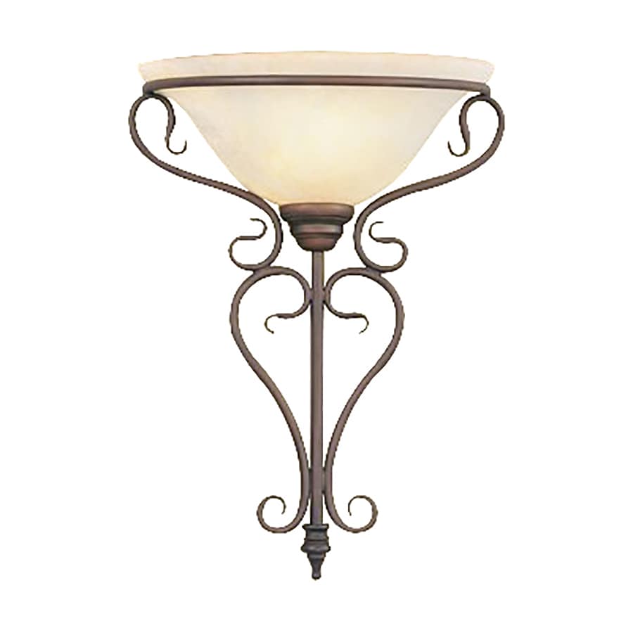 Shop Livex Lighting Coronado 14-in W 1-Light Imperial Bronze Pocket Wall Sconce at Lowes.com
