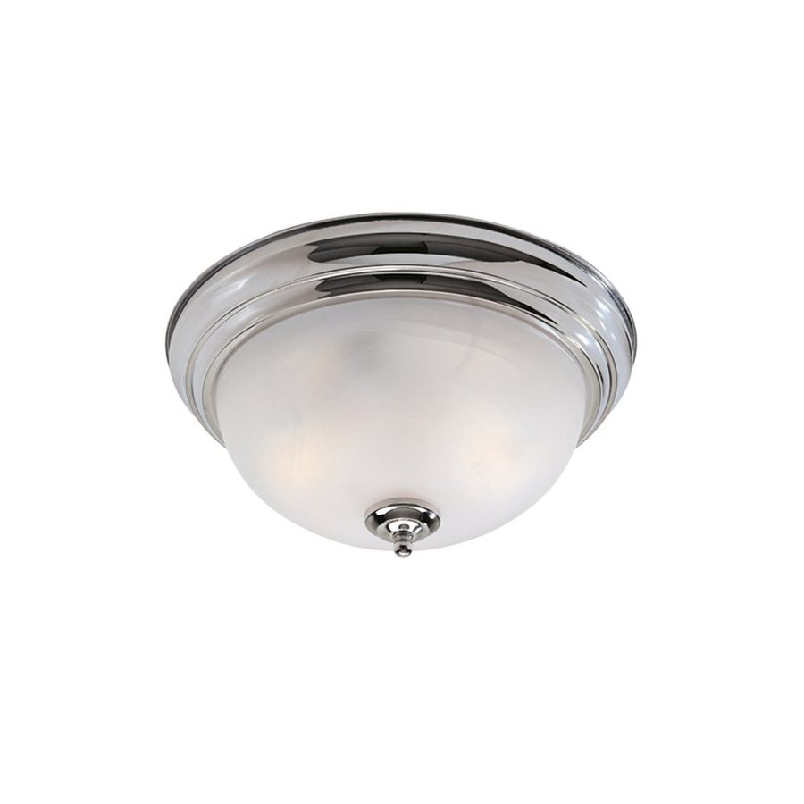 Livex Lighting 7117-05 Regency 1-Light 11-in Chrome Flush Mount Light