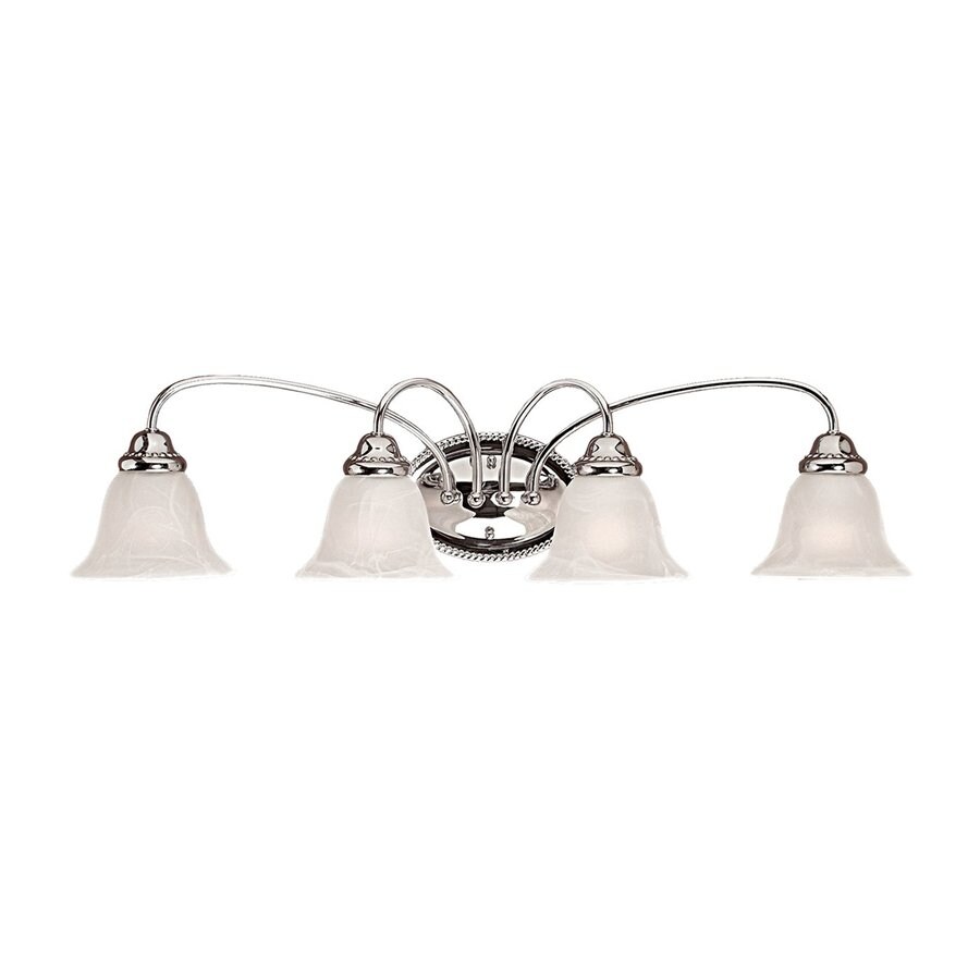 Millennium Lighting 4 Light 30 In Chrome Bell Vanity At Millennium Lighting 4 Light 30 In Chrome Bell Vanity