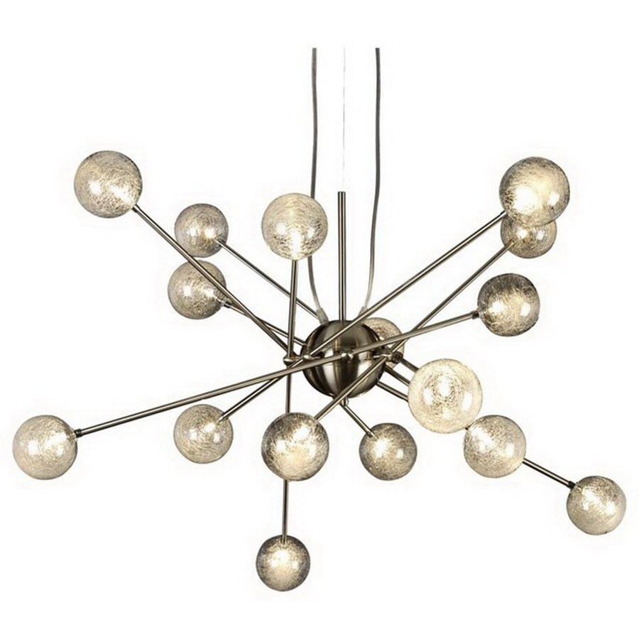 Shop Trend Lighting Galaxia Light Brushed Nickel Chandelier At - Trend Lighting Galaxia Light Brushed Nickel Chandelier shop trend lighting galaxia light brushed nickel chandelier at - trend lighting galaxia light brushed nickel chandelier