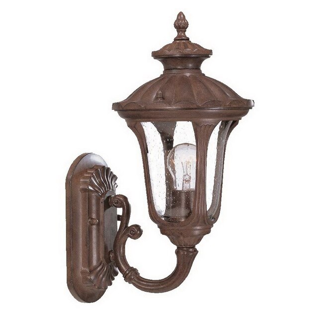 Acclaim Lighting 3841BW Augusta 14-1/4-in Burled Walnut Outdoor Wall Light