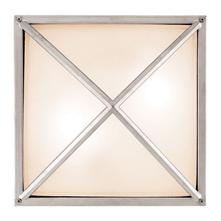 Access Lighting C20330SATFSTMN1213S Oden 10-1/4-in Satin Outdoor Wall Light