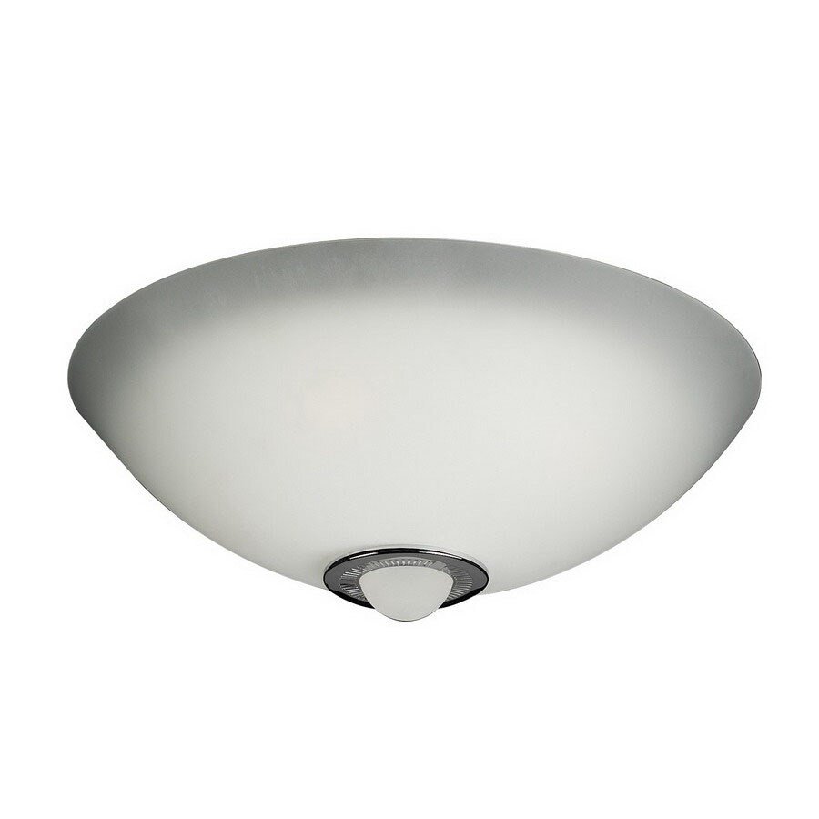 PLC Lighting 3548 PC 1-Light Polished Chrome Flush Mount Light