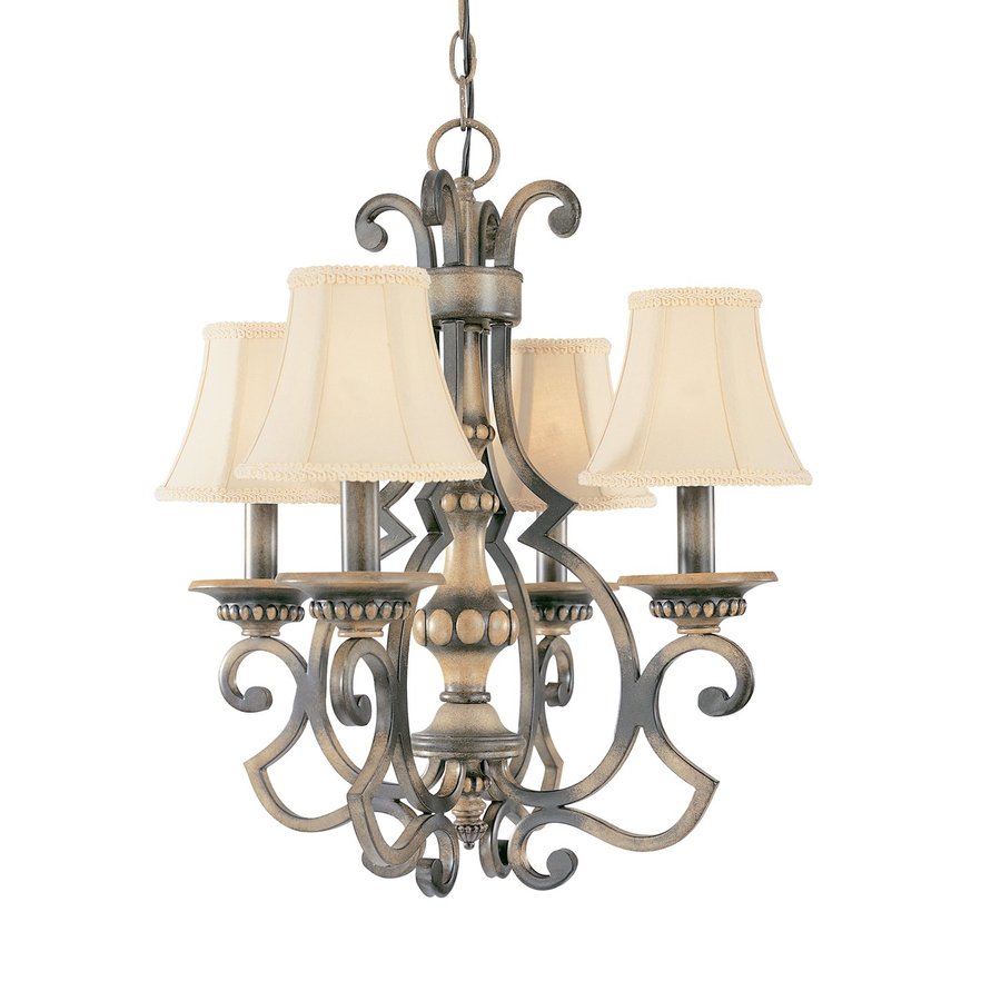 shop classic lighting westchester 20-in 4-light honey rubbed shop classic lighting westchester 20-in 4-light honey rubbed