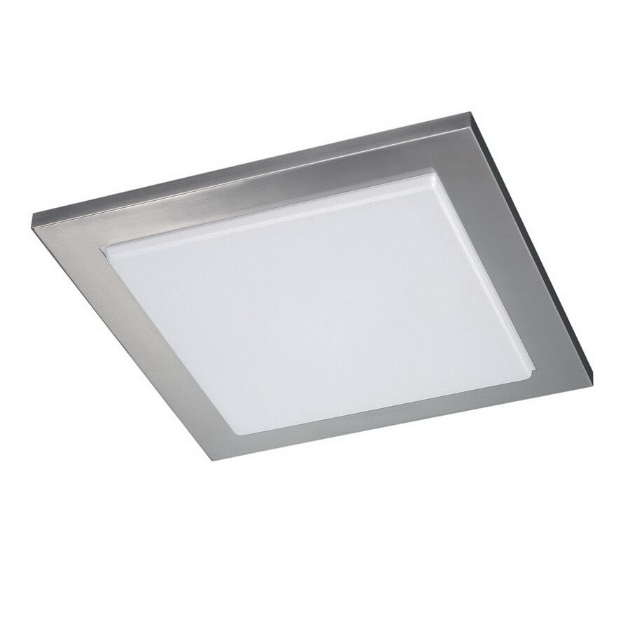 Philips 302071748 1-Light Matte Chrome Flush Mount Light