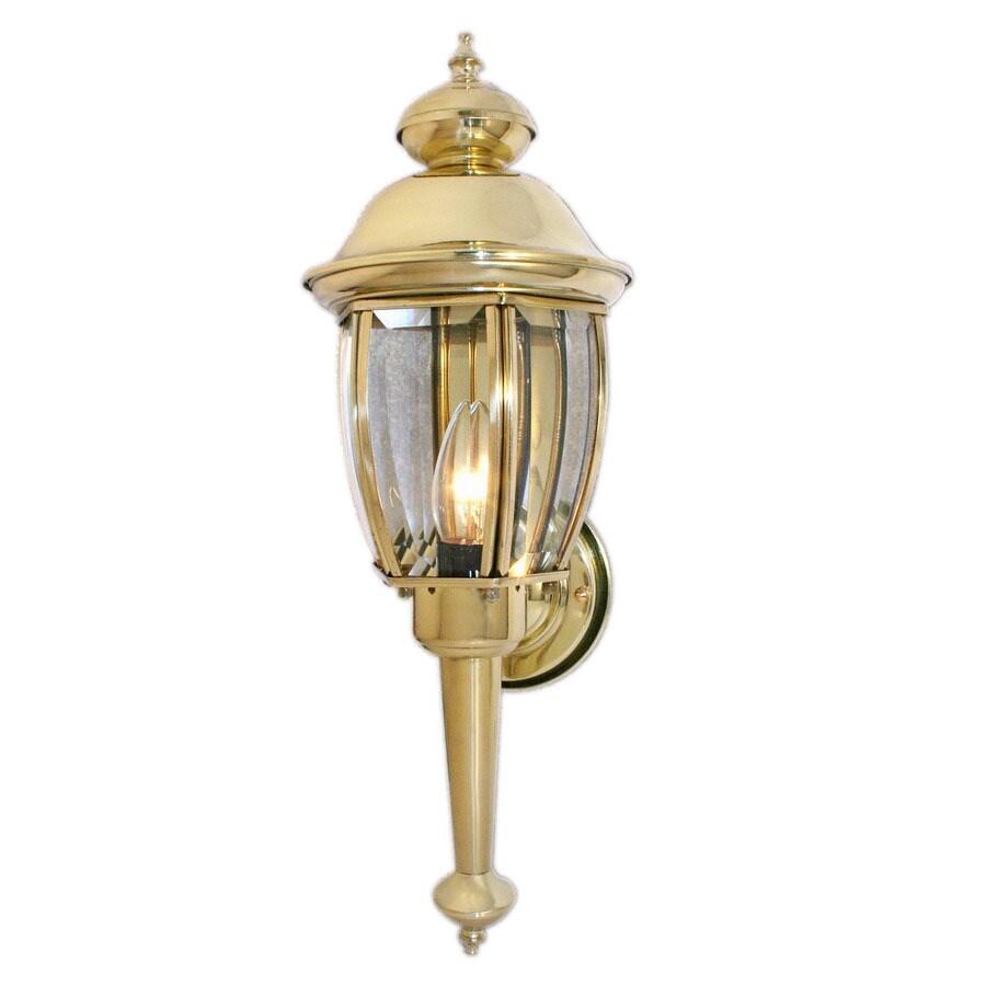 International Lighting Dome 17 3 4 In Polished Brass Outdoor International Lighting Dome 17 3 4 In Polished Brass Outdoor Wall Light