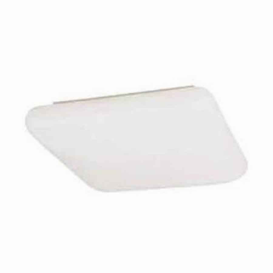 International Lighting E8115-30 15-1/4-in White Ceiling Flush Mount