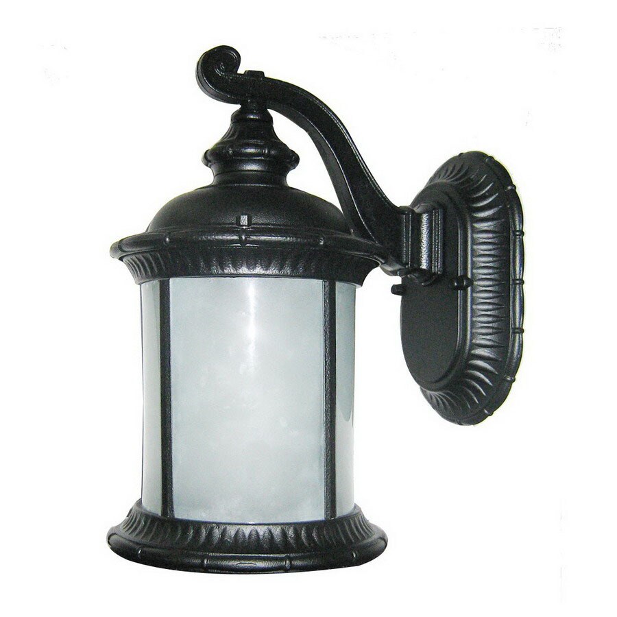 Whitfield Lighting OWL83FR-BK 16-in Black Outdoor Wall Light