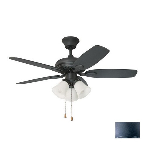 Kendal Lighting 42 In Cordova Wrought Iron Ceiling Fan With