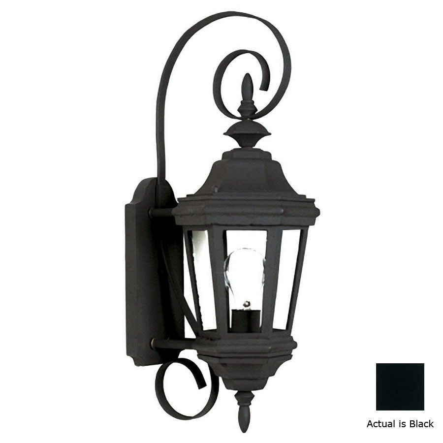 Kenroy Home 16312BL Estate 21-in Black Outdoor Wall Light