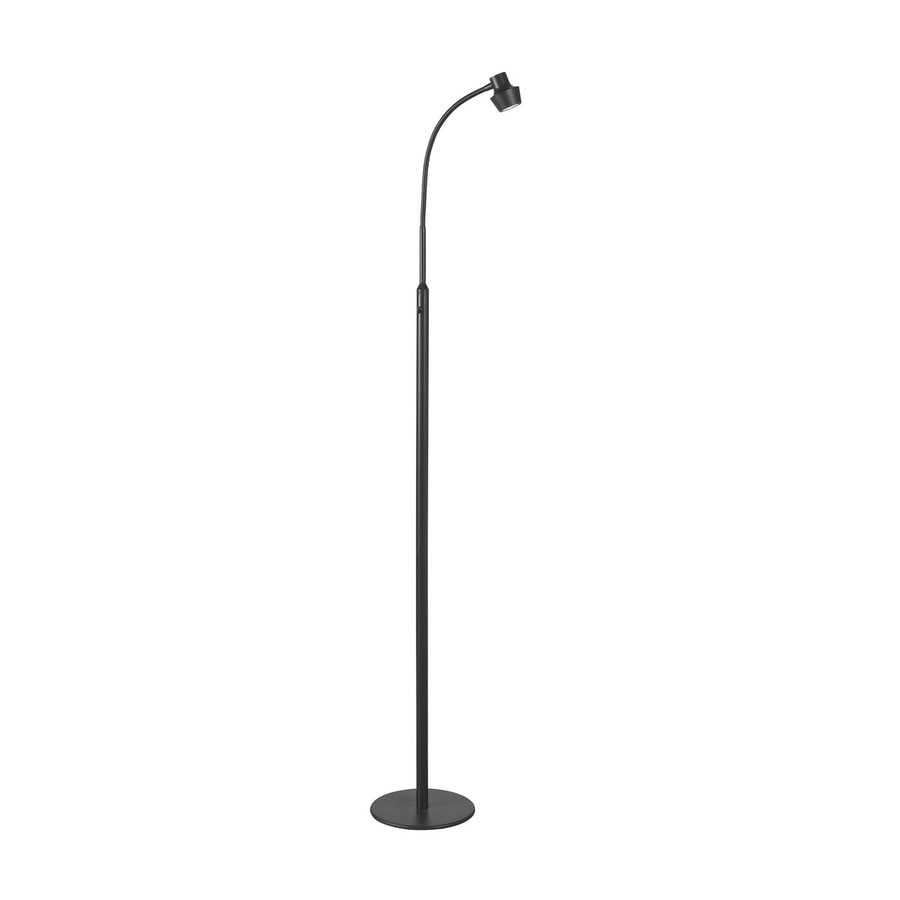 Shop Kenroy Home Stanton 52-in Bronze LED Stick Floor Lamp with Metal ...