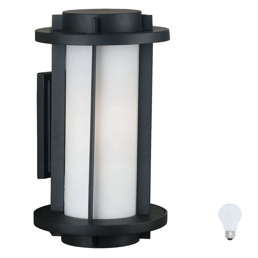 Kenroy Home Lumi 19in Espresso Bronze Outdoor Wall Light in the