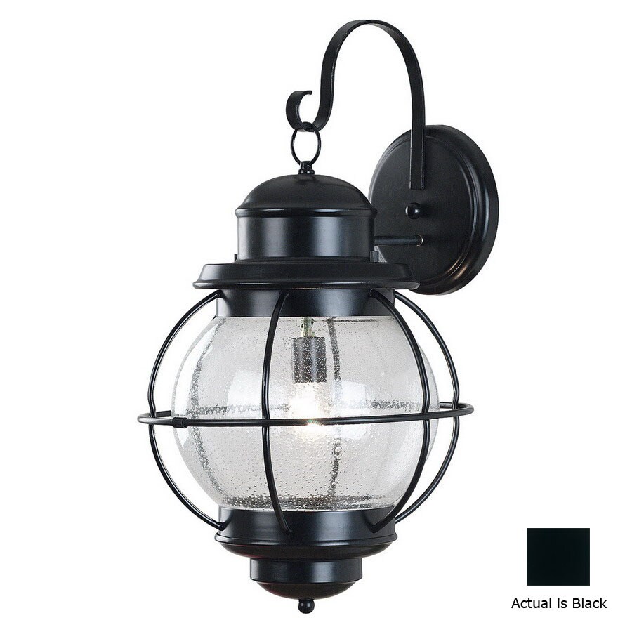 Outdoor Wall Lights Department At, Kenroy Home Hatteras Outdoor Table Lamp