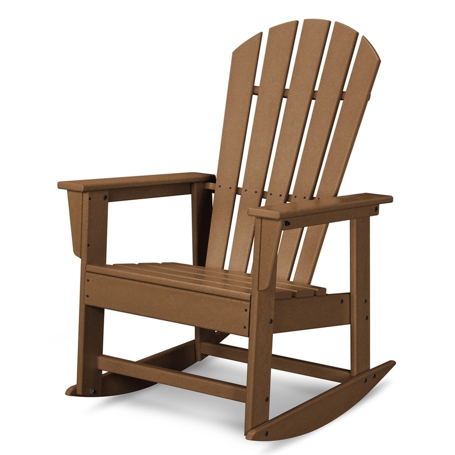 Shop POLYWOOD South Beach Plastic Rocking Chair with Slat