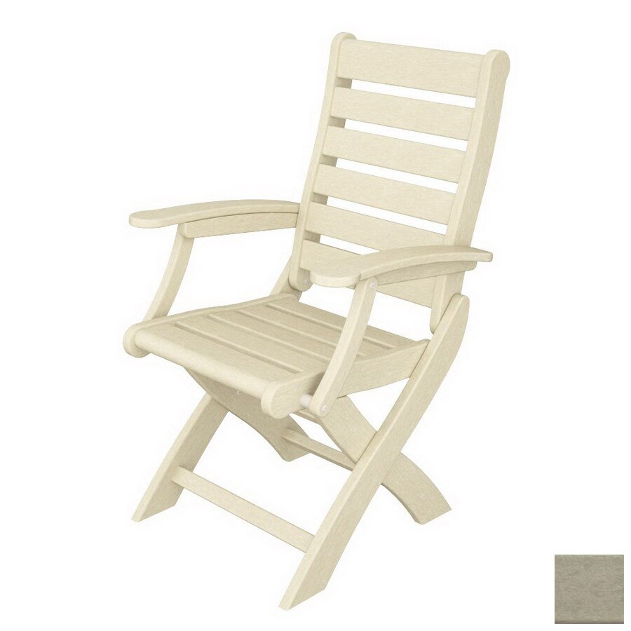 POLYWOOD Folding Chair In The Folding Chairs Department At Lowes Com   3792895 