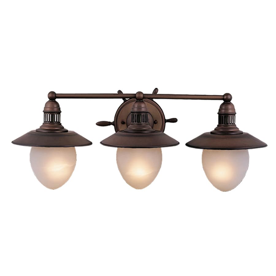 ... Light 10.5-in Antique Red Copper Lantern Vanity Light at Lowes.com