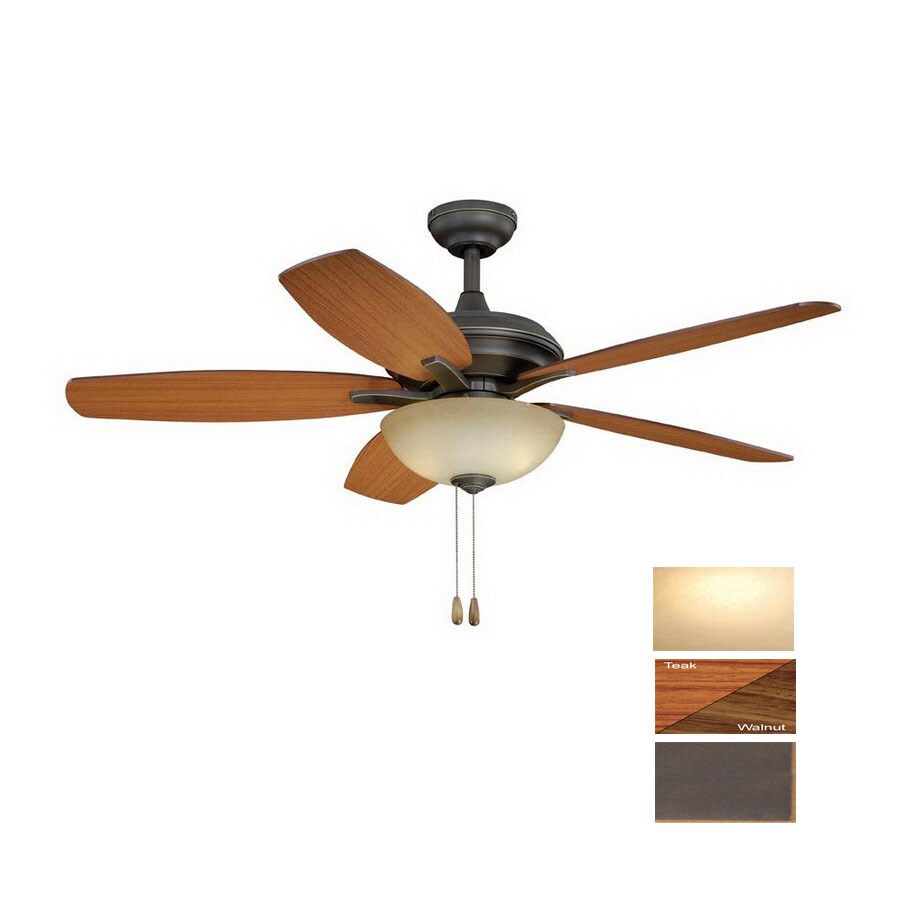 Cascadia Lighting 52 In Valencia Oil Rubbed Bronze Ceiling Fan