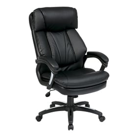Office Furniture At Lowes Office Star Worksmart Fl Black Transitional Manager Chair