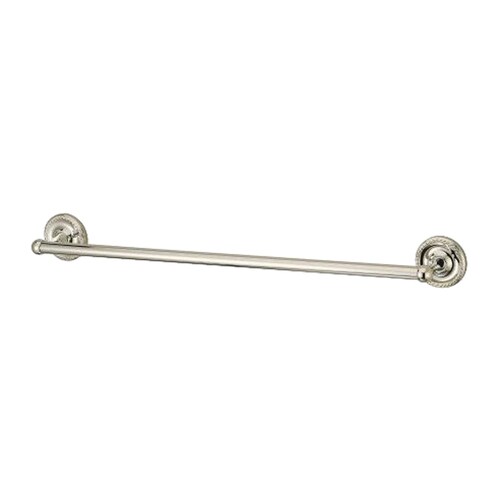 Elements of Design 18-in Satin Nickel Wall Mount Single Towel Bar at ...