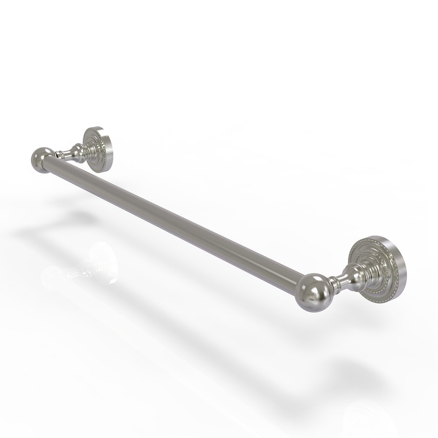 Allied Brass Dottingham 18in Satin Nickel Towel Bar at