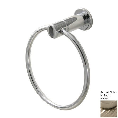 Allied Brass Fresno Satin Nickel WallMount Towel Ring at