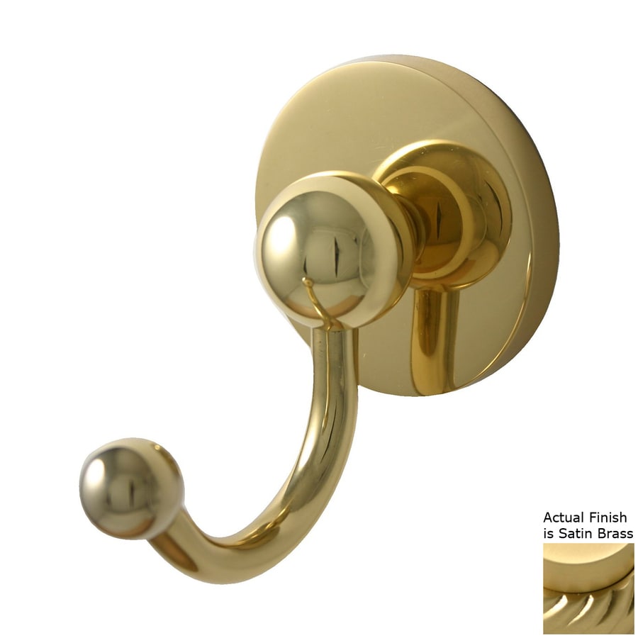 Shop Allied Brass Prestige Skyline Satin Brass Towel Hook at Lowes.com
