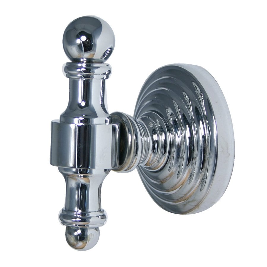 Shop Allied Brass Retro-Wave Polished Chrome Towel Hook at Lowes.com