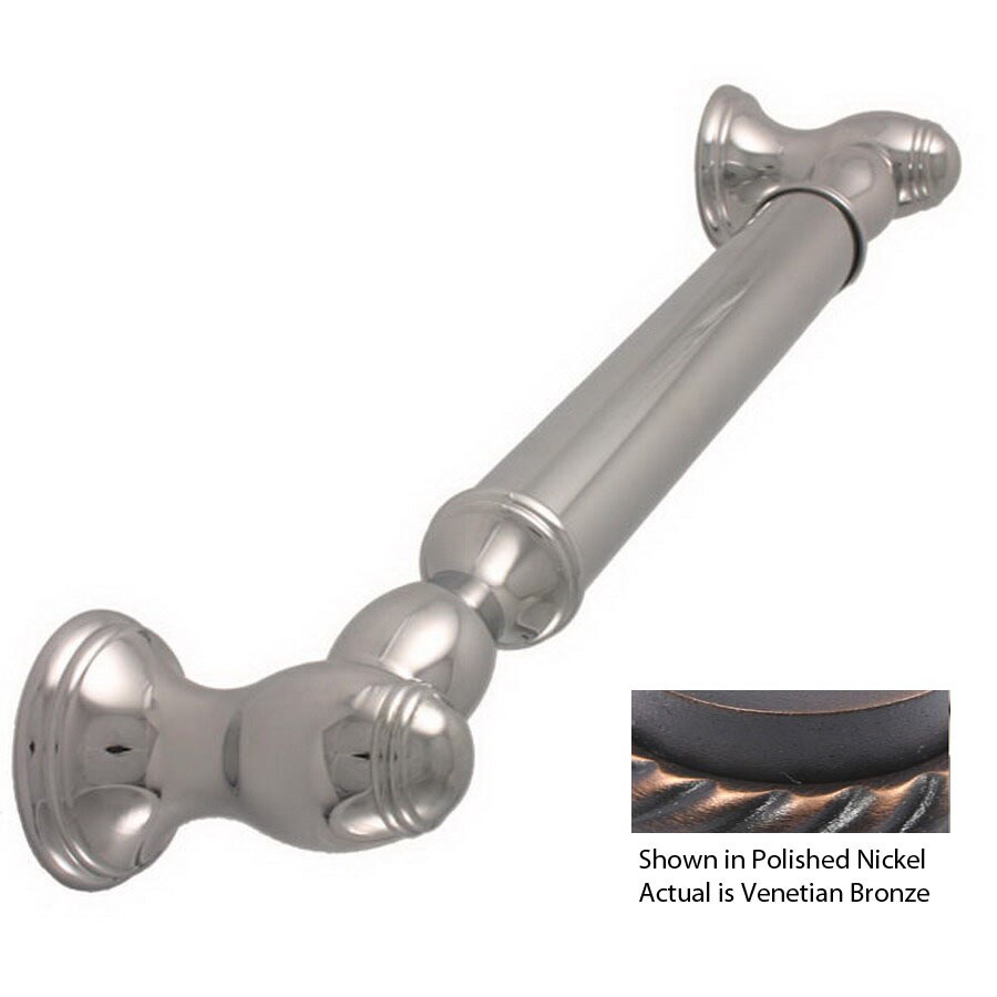 Allied Brass 24in Bronze Grab Bar in the Grab Bars department