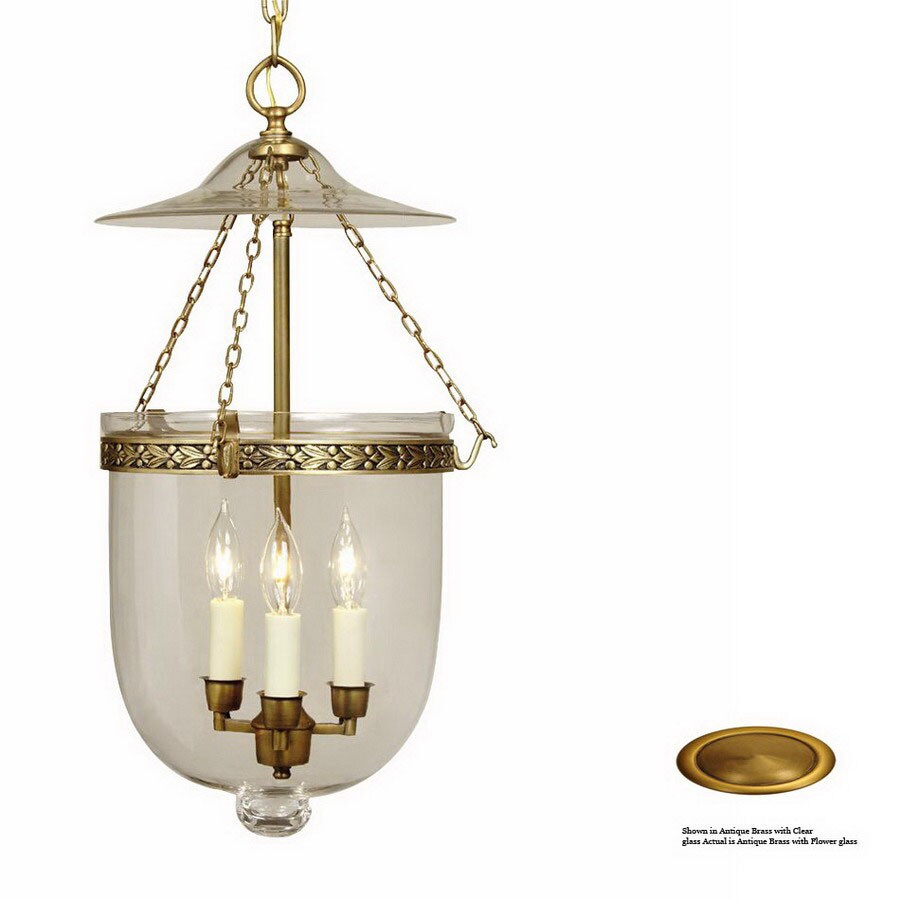 Jvi Designs 13 In W Bell Jar Antique Brass Pendant Light At Jvi Designs 13 In W Bell Jar Antique Brass Pendant Light