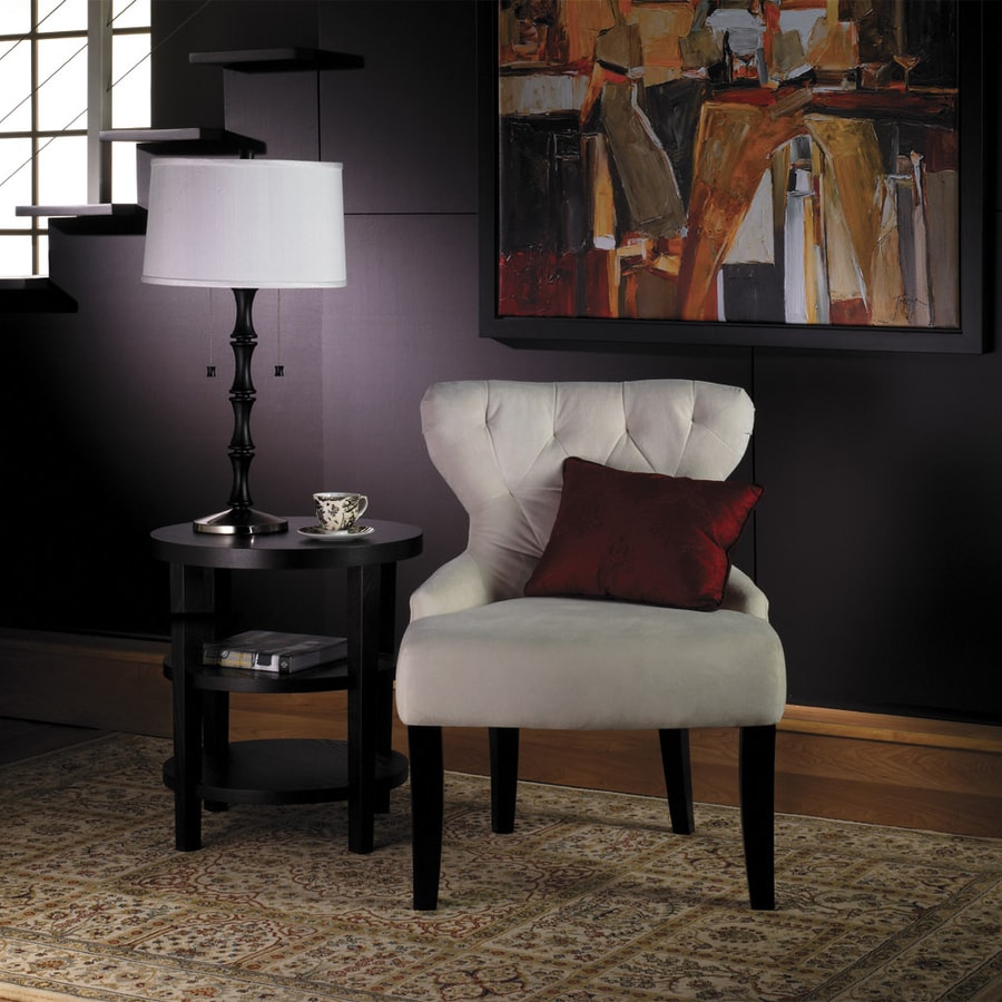 Osp Home Furnishings Avenue Six Vintage Oyster Velvet Accent