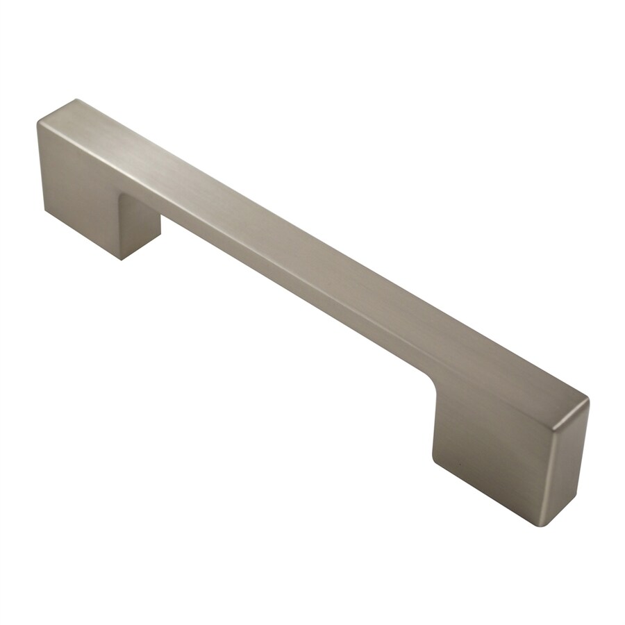 Residential Essentials 10348SN 5-in Center to Center Satin Nickel Rectangular Cabinet Pull