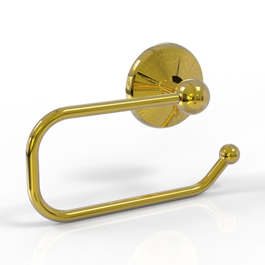 Shop Allied Brass Monte Carlo Polished Brass Surface Mount Single Post