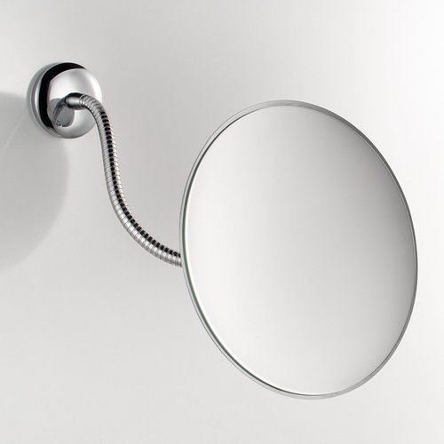 WS Bath Collections Mirror Pure Chrome Magnifying Wall-Mounted Vanity ...