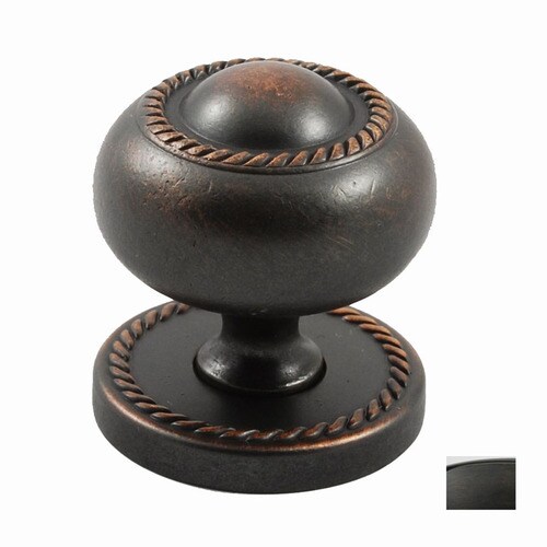 Residential Essentials Bronze Mushroom Knob in the