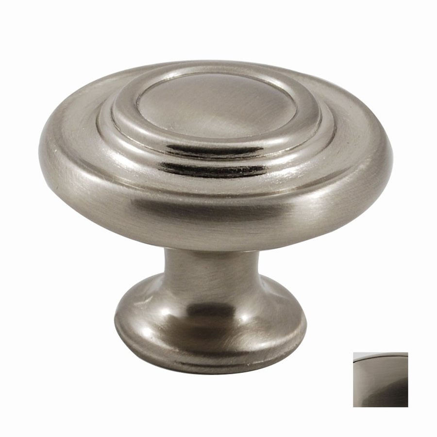 Residential Essentials 10203SN Satin Nickel Mushroom Cabinet Knob