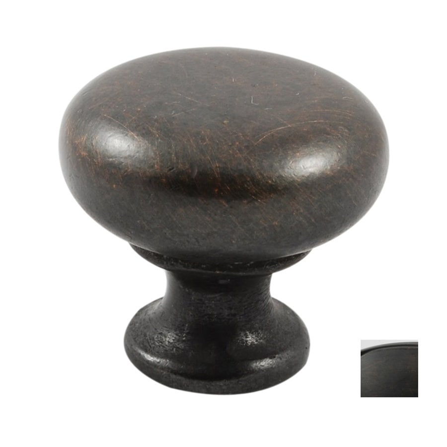 Residential Essentials Venetian Bronze Mushroom Cabinet Knob at Lowes.com