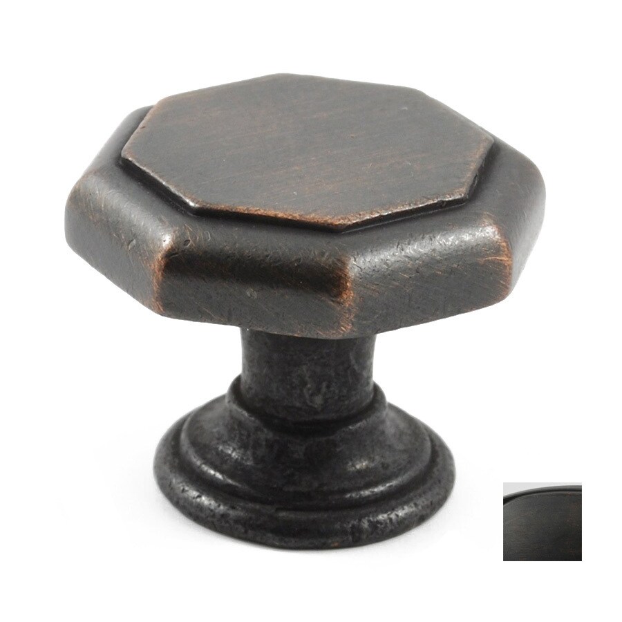 Residential Essentials 10209VB Venetian Bronze Octangular Cabinet Knob