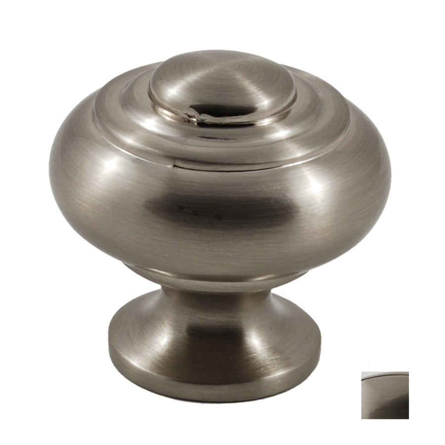 Residential Essentials 10324SN Satin Nickel Mushroom Cabinet Knob